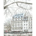 thumbnail image 2 of Murdock, Ramona 12x14 White Modern Wood Framed Museum Art Print Titled - Noel a Paris, 2 of 4