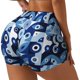 thumbnail image 1 of Fotbe Evil Eye Shorts Sin Costuras – Shorts Deportivos de Cintura Alta para Mujer, Elásticos para Gimnasio, Yoga, Running o Ciclismo-Medium, 1 of 8