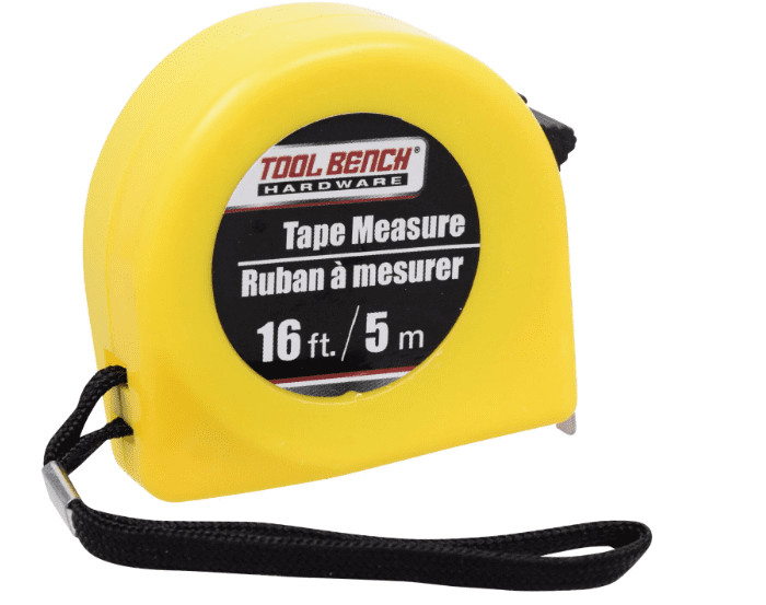 Set of 1 Tape Measure (3 Count) Tool Measure for Tool Belt Tape