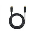 thumbnail image 3 of Manhattan DisplayPort 1.1 to HDMI Cable, 1080p@60Hz, 1m, Male to Male, DP With Latch, Black, Not Bi-Directional, Three Year Warranty, Polybag - Adapter cable - DisplayPort male latched to HDMI male - 3.3 ft - black - molded, 1080p support, 3 of 5