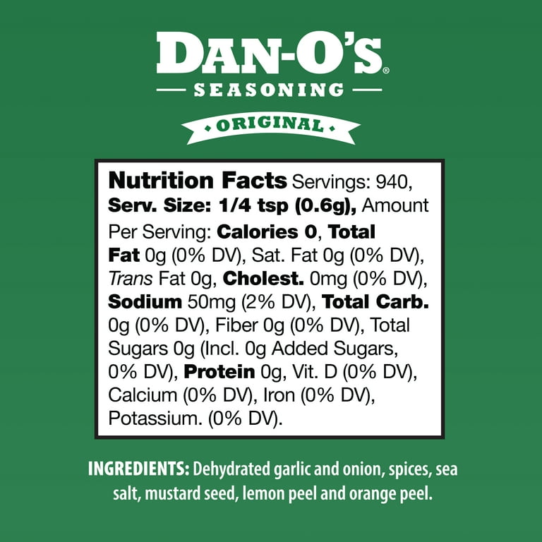 Dan-O’s Spicy Seasoning - 20oz.