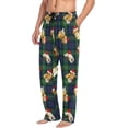 thumbnail image 4 of GZHJMY Dog Pajama Pants for Men, Lounge Pants Lightweight Men Pajama Bottoms with Drawstring Pockets, Christmas New Year Birthday Gifts, Large, 4 of 6
