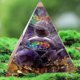 thumbnail image 2 of Wdftyju Generador de energía de piedra curativa de peridoto de amatista de cristal natural de pirámide de orgón Wdftyju 6mm2xh8du2yb6xd1D05, 2 of 6