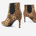 thumbnail image 2 of Dream Pairs Women's Fashion Stilettos High Heel Pointed Toe Ankle Boots KIZZY-1 LEOPARD Size 6.5, 2 of 5