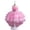 Pink, variant on LYMAYTER Girls Toddlers Princess Sparkle Tulle Dress Sequin A Line for 3-12Y Flower Girl Wedding Party Ball Gown