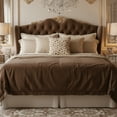 thumbnail image 6 of Michael Amini Explorer Juno 22" Square Throw Pillow - Mushroom in Set of 2, 6 of 10