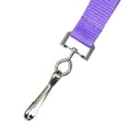 thumbnail image 2 of 6 Pack - Premium Bright Color Neon Lanyards with Breakaway Clasp - Cute and Durable for School Hall Passes, Student & Work Badges, Cruise Cards by Specialist ID by Specialist ID (Lavender Purple), 2 of 5