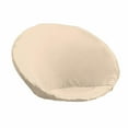 thumbnail image 1 of Funda redonda tipo platillo, poliéster elástico lavable, extraíble, antideslizante, súper suave, funda Moon, pa sala de est, Beige Sunnimix funda de asiento, 1 of 8