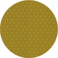 thumbnail image 1 of Ahgly Company Tapis d'Intérieur Lavables en Machine, Ronds, Transitionnels, Brun Bronze Foncé, Ronds de 3', 1 of 7