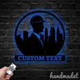 thumbnail image 2 of Handmadetneonsign Civil Engineer Metal Wall Art, Engineer Metal Sign Wall Decor, Engineer Metal Decor, 2 of 5