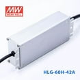 thumbnail image 5 of Mean Well HLG-60H-42A Power Supply 60W 42V - Adjustable, 5 of 5