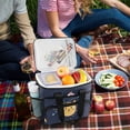 thumbnail image 5 of FORMRS Insulated Cooler Bag 24 Cans Capacity Soft Leakproof Lunch Box with Side Pockets, Orange Cat Planet, 5 of 7