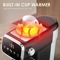 thumbnail image 4 of 20 Bar Espresso Machine with Milk Frother, Slim Compact Coffee Maker with LED Display,Home Espresso Maker with Child Lock, 43oz PP Removable Water Tank for Home Barista, 4 of 7