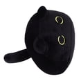 thumbnail image 5 of Almohadas de felpa de gato negro, juguete negro, lindos ojos grandes, decoración para el hogar súper suave, muñeco de animales de peluche de gato, 5 of 5