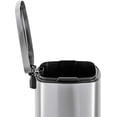 thumbnail image 5 of 50L/13Gal Heavy Duty Hands-Free Stainless Steel Commercial/Kitchen Step Trash Can, Fingerprint-Resistant Soft Close Lid Trashcan, 50L / 13 GAL, 5 of 9