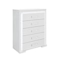 thumbnail image 4 of Naomi Silver with Faux Marble Detailing Queen Bedroom Set with LED Light, 4 of 10