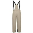 thumbnail image 3 of Mapamyumco Men's Snow Insulated Ski Bib Pants, Waterproof Windproof Snowboard Hiking Pants with Detachable Suspenders Cornstalk M, 3 of 8