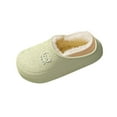thumbnail image 4 of CHUMUD Women's Winter Slippers - Waterproof EVA Slides with Cozy Wool Lining & Ankle Cuff, Non-Slip Indoor Outdoor House Shoes, 4 of 4