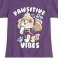 thumbnail image 3 of Paw Patrol - Pawsitive Vibes - Toddler And Youth Girls Short Sleeve Graphic T-Shirt, 3 of 6