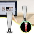 thumbnail image 2 of Vaso comercial para zumos espesos, postres, bares y restaurantes. Vaso transparente para bebidas con gotas. Material de alto contenido en borosilicato (400 ml)., 2 of 6