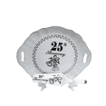 thumbnail image 1 of 25Th Anniversary Plate Set, 1 of 1
