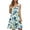 A, variant on Jamicy Short Nightgowns for Women 2026 Loose V Neck Sleeveless Sleepshirts Floral Tank Round Neck Nightdress Soft Sleepwear Nightwear