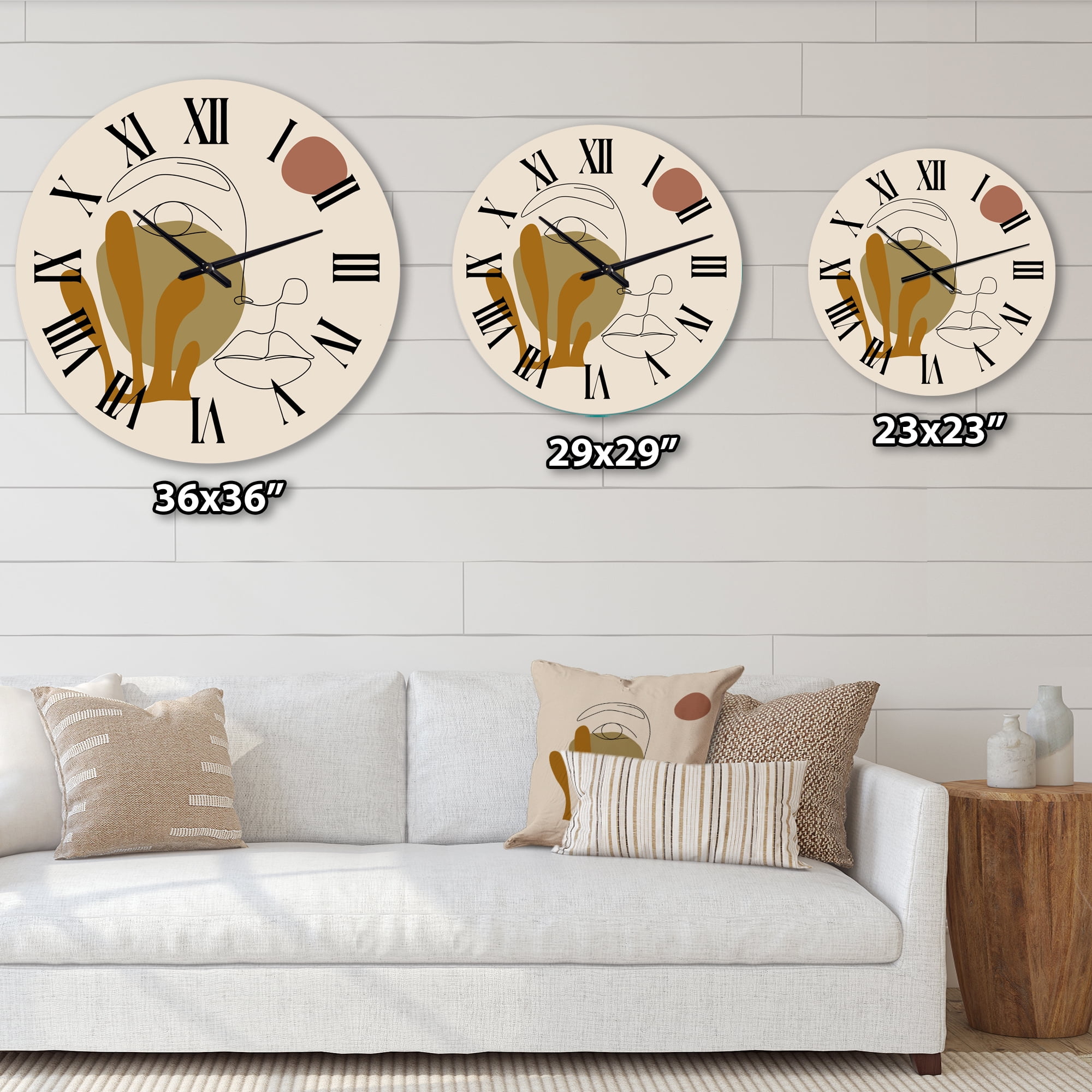 Designart 1 in Modern/Contemporary Wall Clock