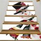 thumbnail image 3 of SZTXJ 3D Stair Stickers-39.3inch x 7.08inch-4-Self Adhesive PVC Stair Risers Removable Staircase Stickers Festival Stickers Wallpaper Home Party Decor, 3 of 4