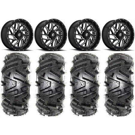 Fuel Triton Black 18 Wheels 32 Moto MTC Tires Sportsman RZR Ranger Fuel Triton Black 18 Wheels 32 Moto MTC Tires Sportsman RZR Ranger