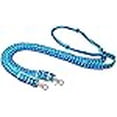 thumbnail image 3 of ProRider Horse Roping Western Barrel Reins Turquoise Blue Nylon Braid Knotted Rein 60785, 3 of 3