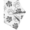 thumbnail image 5 of CLOOCL Women Oversized Blouse Animal Dog Paw Graphics Print Button Decorate Long Sleeve Plus Size T-shirt Casual Female Tops, 5 of 6