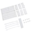 thumbnail image 1 of Expandable Closet Shelf Storage Rack For Cabinets, Closets, And Sinks With Multifunctional Design, Layered Divider, Sturdy, Durable, Convenient Installation, 1 of 8
