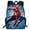 I, variant on Oxford Cloth Large Capacity Backpack, Spider Web Travel Stamp Bookbag with Side Bottle Pockets for Back to School