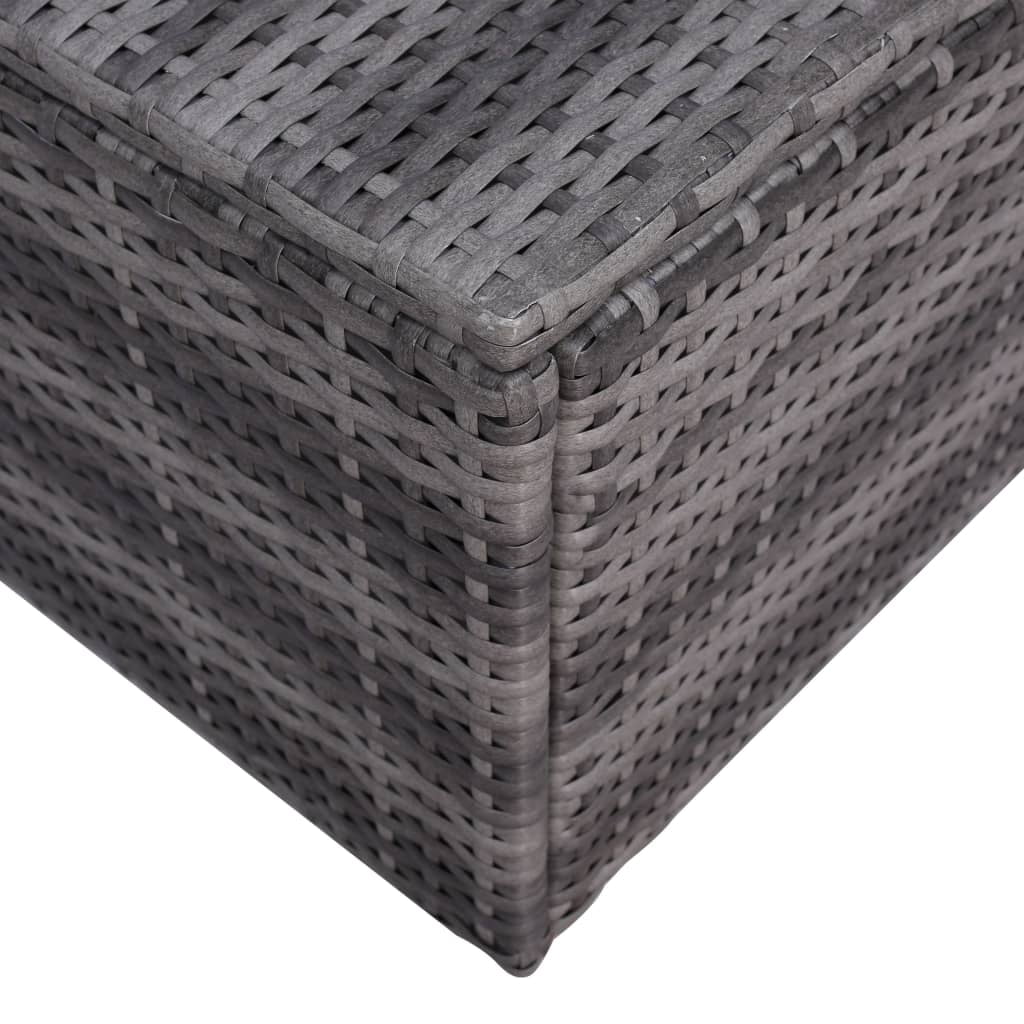 Kepooman Outdoor Patio Rattan Sectional Sofa Set with Cushions & Pillows, Set of 6, Grey Kepooman Outdoor Patio Rattan Sectional Sofa Set with Cushions & Pillows, Set of 6, Grey