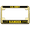 Gold, variant on [Officially Licensed Product] - Motorcycle Metal License Plate Frame with U.S. Army Ranger Design - Black