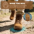 thumbnail image 2 of Botas Tácticas Militares para Hombre NORTIV 8 con Caja Ancha para los Dedos Color Coyote, 2 of 9