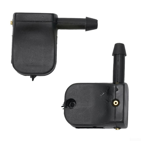 2 x Front Windshield Washer Nozzles Jet Spray For 12mm Wiper Arm Van Trunk
