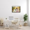 thumbnail image 3 of Stupell Industries Wine in Vineyard Landscape Food & Beverage Painting Black Framed Art Print Wall Art, 30 x 24, 3 of 9