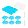thumbnail image 1 of Bandeja para pinturas de diamantes Macarena Organizador de almacenamiento Azul, 1 of 7