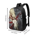 thumbnail image 3 of Solo Leveling Laptop Backpack, Water Resistant Daypack Backpack, Extra Large Travel Backpack, Computer Backpack With USB Port, 17x12x6.5 Inch, 3 of 9