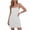 White, variant on Kaemgyyd Womens Sleeveless Nightgowns Summer Square Neck Night Gown Solid Color Above the Knee Sleepwear(White,One Size)
