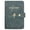 Dark Gray, variant on Solivara Travel Document Organizer Passport Wallet Set For Bridesmaid Wedding Gift And Home Trip(Dark Gray,5.75*4.02in)