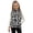 Black Cow, variant on Sugar Skull Heart Flower Print Boys Girls Polar Fleece Vest Jacket Lightweight Cute Coat Zipper Closure Sleeveless Warm Outerwear, 3T