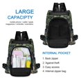 thumbnail image 6 of FORMRS Women's Travel Backpack Purse Anti-Theft Hidden Pockets Casual Shoulder Bag, Green Forest Scene, 6 of 7