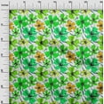 thumbnail image 3 of oneOone Polyester Spandex Green Fabric Floral Dress Material Fabric Print Fabric By The Yard 56 Inch Wide, 3 of 4