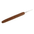 thumbnail image 3 of HILABEE 5 Pieces Crochet Latch Hook Skill Needle For Dreadlocks Hair Bamboo Handle 0.75mm, 3 of 5