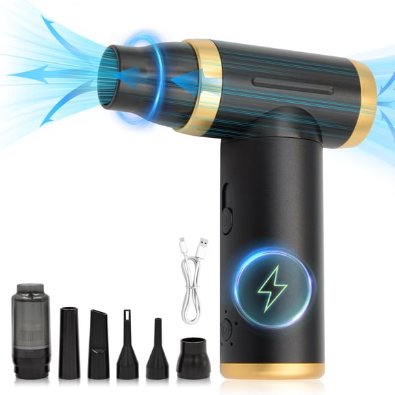 Sentryse Compressed Air Duster, 200000RPM Electric Air Duster, Rechargeable Cordless Air Blower for Computer Keyboard Electronics Cleaning, Replaces Compressed Air Cans