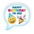 thumbnail image 2 of Creative Teaching Press CTP4237-6 Emoji Fun Birthday Badges - Pack of 6, 2 of 2