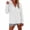 White, variant on Aihuaihua Zip Up Hoodie Women Oversized 2026 Zip Up Y2K Hoodies Casual Long Sleeve Sweatshirts Fall Spring Track Jackets (Brown,M)