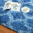 thumbnail image 7 of Lochas Soft Area Rugs for Bedroom Living Room Shaggy Patterned Fluffy Carpets for Nursery Baby Rooms,5'x 8',Indigo, 7 of 7